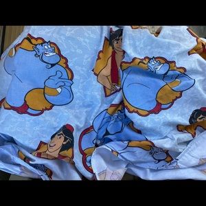 🧞‍♂️🐒 VTG Disney Aladdin Twin Fitted Sheet - G